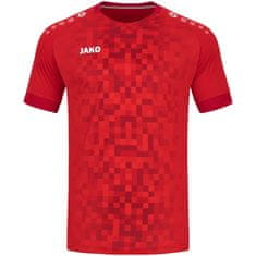 JAKO Tričko červené M Trikot Pixel