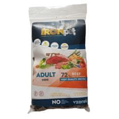 IRONpet Vzorek Dog Mini Adult Beef (Hovězí) 70 g