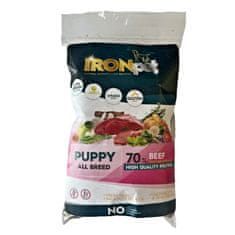 IRONpet Vzorek Dog Puppy All Breed Beef (Hovězí) 70 g