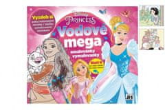 Jiri Models Vodové mega omalovánky Maluj vodou! Disney Princezny 33x29cm