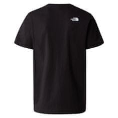 The North Face Tričko černé L Woodcut Dome Tee Tnf