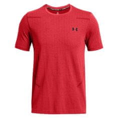 Under Armour Tričko červené S Vanish Seamless Grid Ss