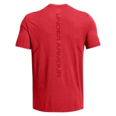 Under Armour Tričko červené S Vanish Seamless Grid Ss