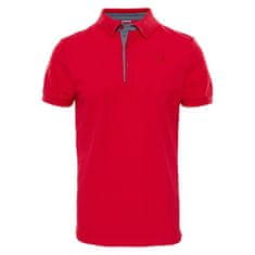 The North Face Tričko červené S Premium Polo Piquet