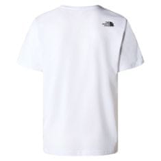 The North Face Tričko bílé XL Fine Tee Tnf