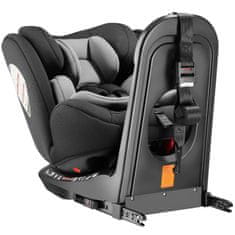 tectake Otočná autosedačka Linus, schválení i-Size, s ISOFIX