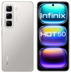 Infinix Smartphone Hot 50, 8GB/128GB, Titanium Grey