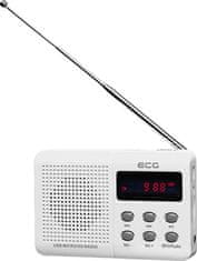 ECG Radiopřijímač R 155 U White