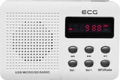 ECG Radiopřijímač R 155 U White