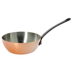 de Buyer Pánev 6464.16, INOCUIVRE, vhodná pro přípravu soté, litinová rukojeť, průměr 16 cm, objem 0,9 l, váha 0,9 kg