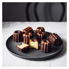 de Buyer Měděná forma na Canelés 6820.35N, vroubkovaná, průměr 3,5 cm