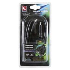 Emos HDMI kabel SB0103 HDMI 2.0 high speed kabel ethernet A vidlice - A vidlice 3m