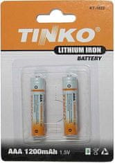 HADEX Baterie TINKO AAA(R03) 1,5V lithiová - Li-FeS2