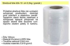 HADEX Strečová (STRETCH) folie 10cm/0,3kg