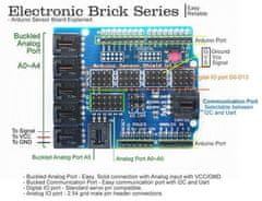 HADEX Prototypová deska senzor shield V4.0 pro Arduino