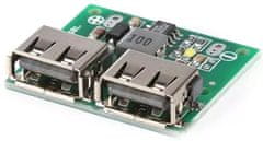 HADEX Napájecí modul, step-down měnič 5V/3A, 2x USB