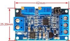 HADEX Převodník 0-20mA(4-20mA) / 0-3,3V(0-5V, 0-10V), modul XY-IT0V