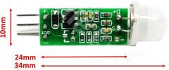 HADEX Detektor pohybu, modul PIR HC-SR505