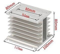 HADEX Chladič pro bezkontaktní relé SSR, proudy do 100A, H typ
