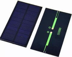 HADEX Fotovoltaický solární panel mini 6V/1W, 110x60mm