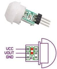 HADEX Detektor pohybu, modul PIR SB00312A-1