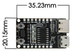 HADEX LILYGO TTGO T-Internet-POE ESP32-WROOM LAN8720A expanzní deska