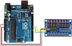 HADEX Ovládací panel TM1638 pro Arduino