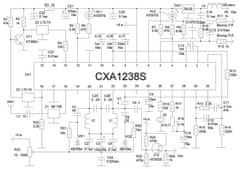 HADEX CXA1238 - FM/AM stereo tuner, SDIP-30