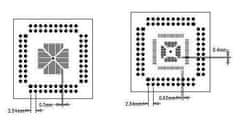 HADEX Adaptér QFN, QFP, TQFP, LQFP na DIP