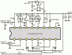 HADEX CD2003GP AM/FM přijímač, DIL16