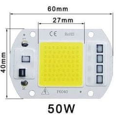 HADEX LED 50W, bílá 6000K, 5000lm, 120°, napájení 230VAC