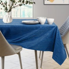 AmeliaHome Běhoun na stůl VESTA indigo, velikost 30x80