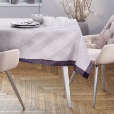 AmeliaHome Prostírání MILLUZA fialové, velikost 60x120