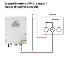 HADEX FVE invertor MPPT GETI GWH01 4kW, pro fotovoltaický ohřev vody NZÚ