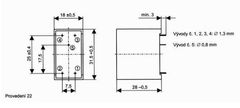 HADEX Odrušovací filtr FS 800 2147, 250V/0,5A