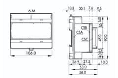 HADEX Dvou-okruhový regulátor ventilů R3V-421, Elektrobock