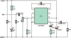 HADEX Zesilovač 0,5W s LM386, STAVEBNICE