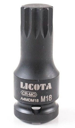 Licota Vnější rázový nástrčný klíč XZN 1/2" M18 Licota - Li0418