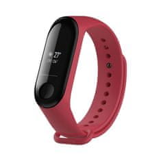 FIXED Silikonový řemínek Silicone Strap pro Xiaomi Mi Band 3/4, růžový FIXSSTB-1414-PI