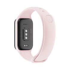 FIXED Silikonový řemínek Silicone Strap pro Xiaomi Smart Band 8 Active, růžový FIXSSTB-1416-PI