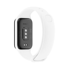 FIXED Silikonový řemínek Silicone Strap pro Xiaomi Smart Band 8 Active, bílý FIXSSTB-1416-WH