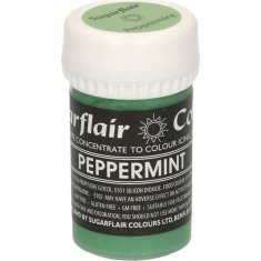 Gelová barva peppermint pastelová 25g - Sugarflair