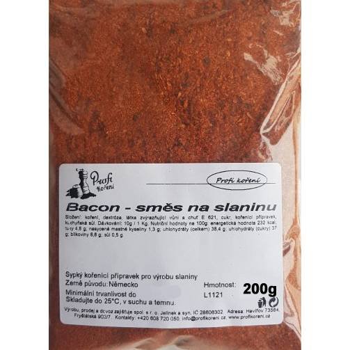 Bacon - směs na slaninu (200g) koření - Koření