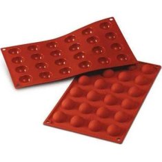 Silikomart Silikonová forma Semisfera 3 x 1,5cm 240ml -