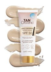 Tónovaný opalovací krém na obličej SPF 50 Daily Defence (Tinted Facial Sunscreen) 50 ml