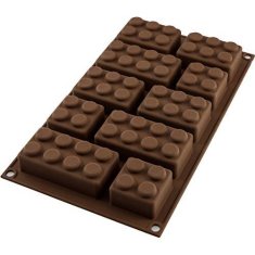 LEGO Silikonová forma na pečení dětské kostky - Silikomart