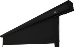 Elite Screens plátno elektrické motorové 100" (254cm)/ 16:9/124,5×221,5cm/ hliníkový case černý/24" drop/ MaxWhite FG