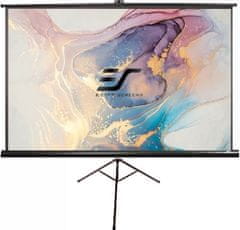 Elite Screens plátno mobilní trojnožka 84" (213,4cm)/ 16:9/ 104,6×185,9cm/ gain 1.1/ case černý