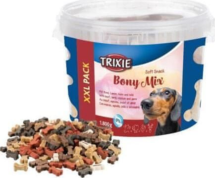 Trixie Soft Snack Bony MIX XXL- hovězí, jehněčí, kuře, zvěřina 1800 g