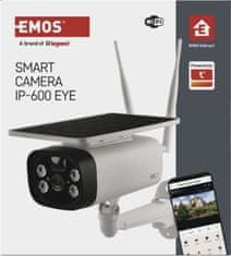 Emos GoSmart Venkovní bateriová kamera IP-600 EYE s WiFi a solárním panelem